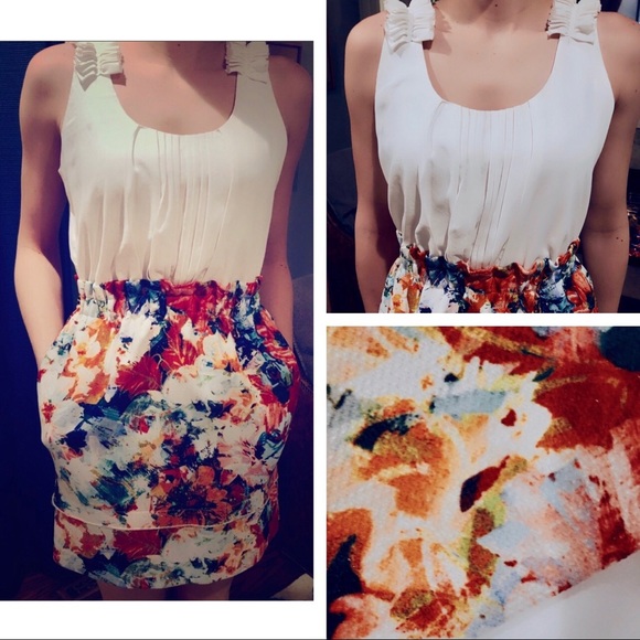 McGinn Dresses & Skirts - Flower Print McGinn Dress *FINAL PRICE*